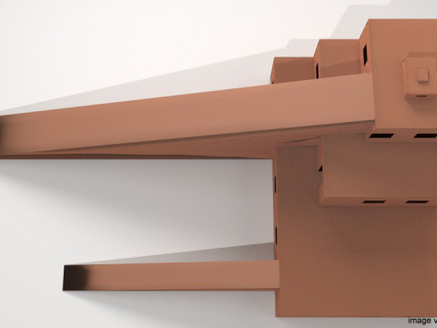 Ziggurat of Tepe Sialk 3D Модель