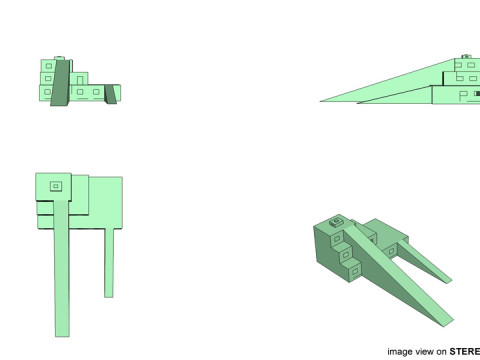 Ziggurat of Tepe Sialk 3D Модель