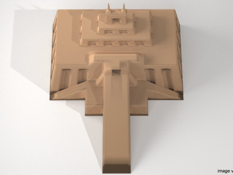 Ziggurat of Ur 3D Model