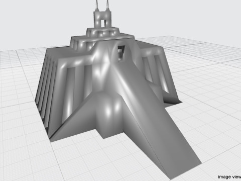 Ziggurat of Ur 3D Model