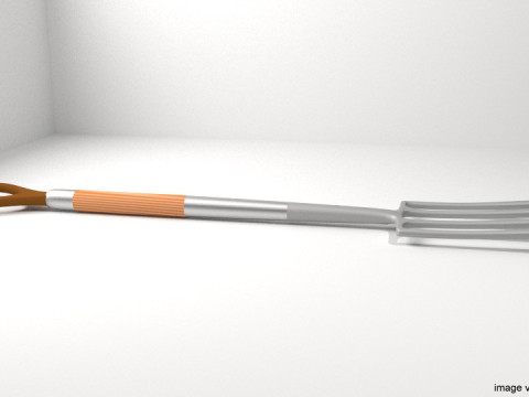 Gardening Tool - Digging Fork 3Dモデル