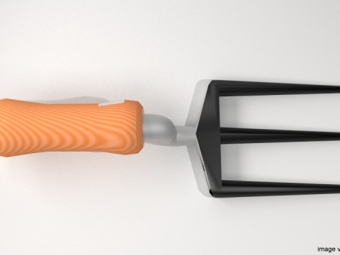 Gardening Tool - Handfork 3D Model