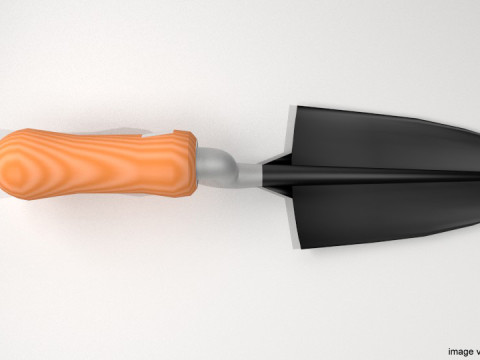 Gardening Tool - Hand Trowel 3D Model