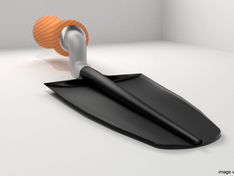 Gardening Tool - Hand Trowel 3D Model