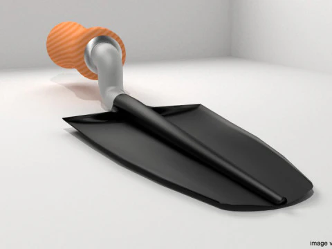 Gardening Tool - Hand Trowel 3D Model