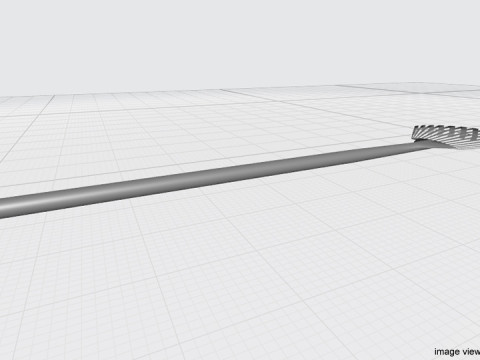 Garden Tool - Lawnrake 3D-Modell