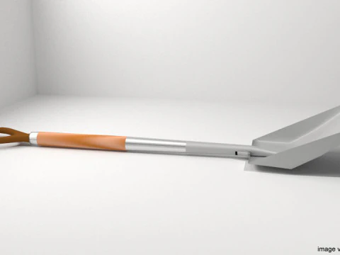Gartenger&auml;t - Schaufel 3D Modell