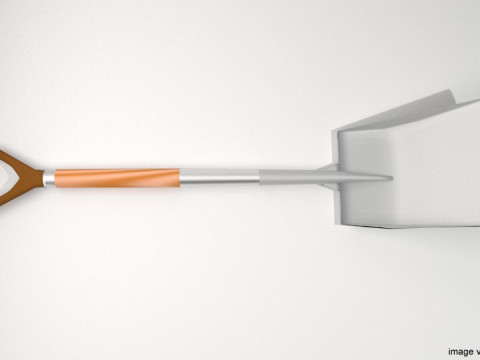 Gardening Tool - Shovel 3Dモデル
