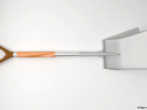 Gardening Tool - Shovel 3D Model
