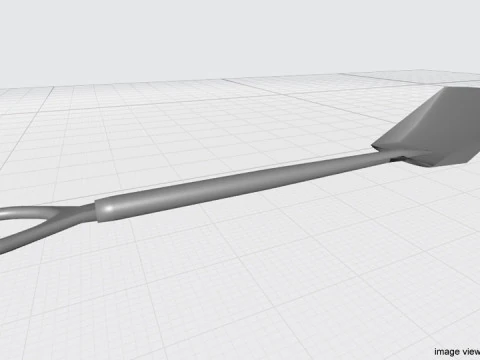 Gardening Tool - Shovel 3D Model