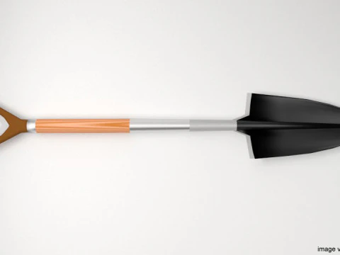 Gardening Tool - Trowel 3D Model
