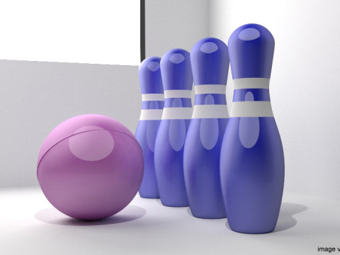 Toy - Bowling Modelo 3D