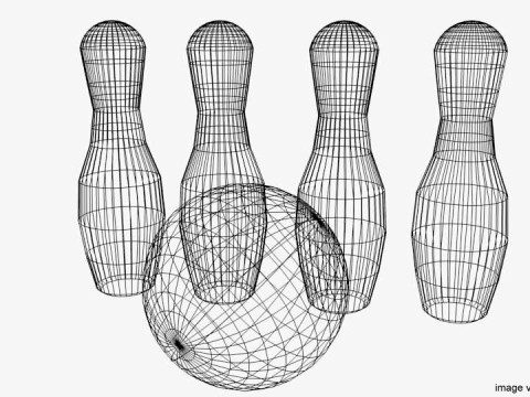 Toy - Bowling Modelo 3D