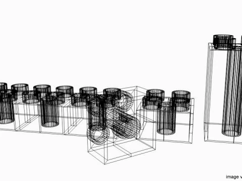 Brinquedo - bloco de tijolo Modelo 3D