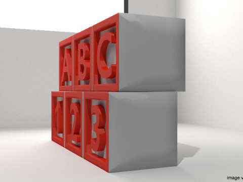Toy - Learning Box Modello 3D