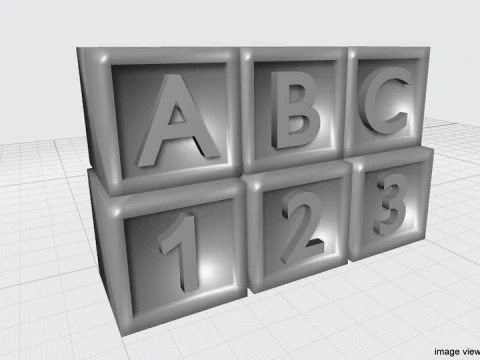 Brinquedo - Caixa de Aprendizagem Modelo 3D