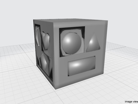 Toy - Match Shapes Model 3D