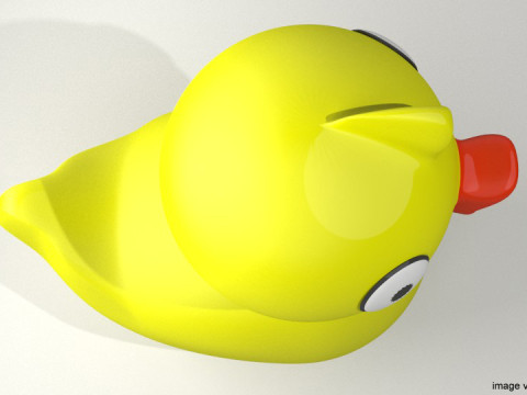 Toy - Rubber Duck 3D Modell