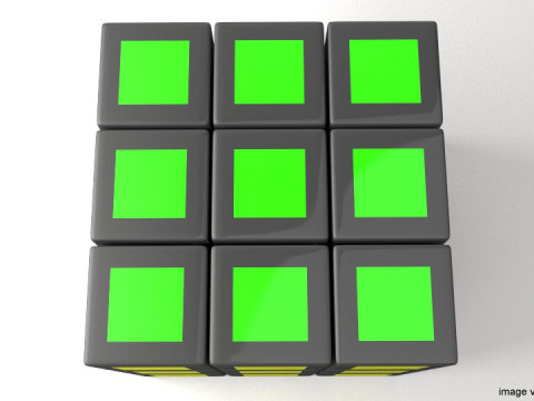 Toy - Rubik Cube Modelo 3D