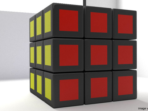 Toy - Rubik Cube Modelo 3D