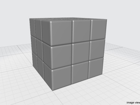 Toy - Rubik Cube Modelo 3D