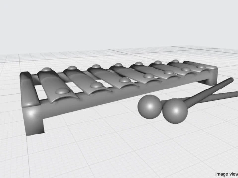 Toy - Sound Synthesizer 3D Model