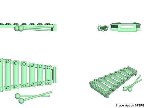 Toy - Sound Synthesizer Modelo 3D