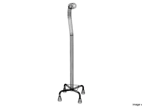 Walking Aids - Crane 3D Model