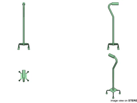 Walking Aids - Crane 3D Model