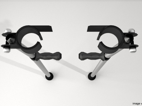 Walking Aids - Forearm Crutch Modèle 3D