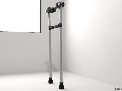 Walking Aids - Forearm Crutch Modèle 3D