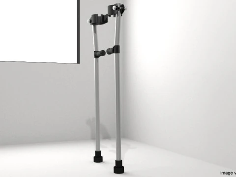 Walking Aids - Forearm Crutch 3D Model