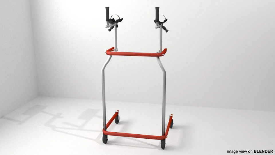 Walking Aids - Gait Trainers 3D Model .c4d .max .obj .3ds .fbx .stl .blend 