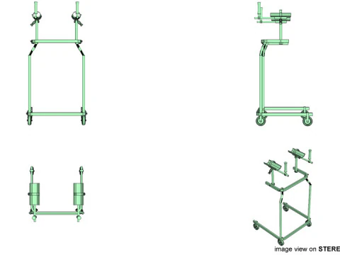 Walking Aids - Gait Trainers 3D Model