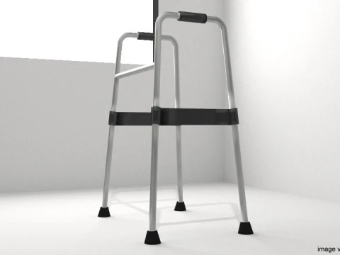 Ausili per la deambulazione - Deambulatore Modello 3D