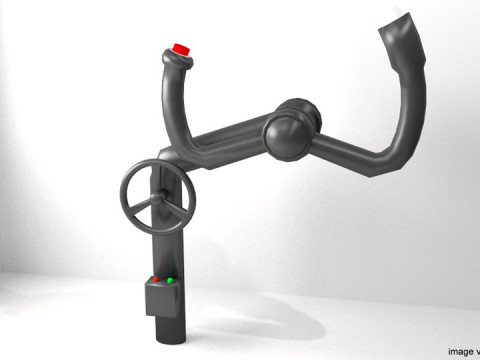 Steering - Aircraft 3D मॉडल