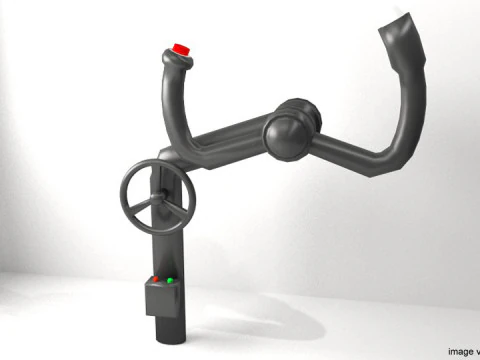 转向 - 飞机 3D 模型