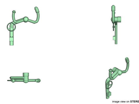 Steering - Aircraft Model 3D