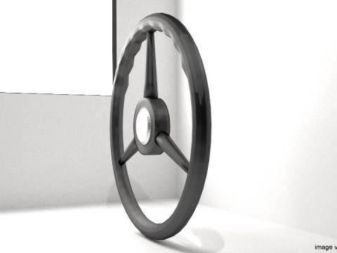 Steering - Classic Type 3D 模型