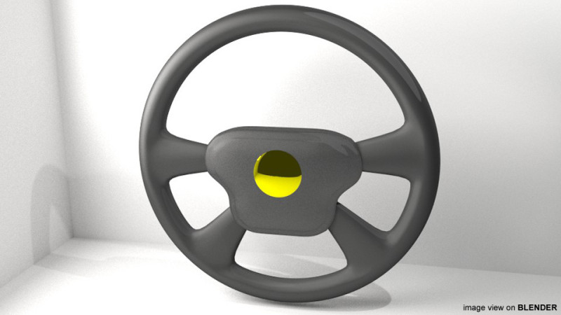 Steering - Modern Type 3D मॉडल .c4d .max .obj .3ds .fbx .stl .blend 