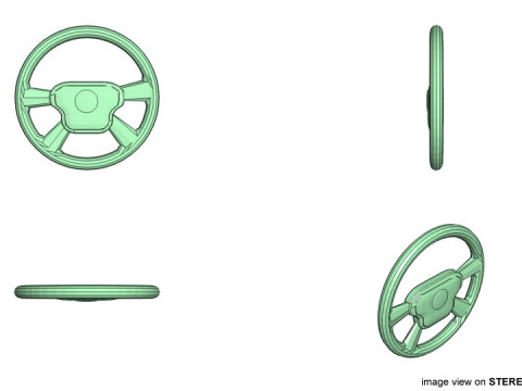 Steering - Modern Type 3D मॉडल