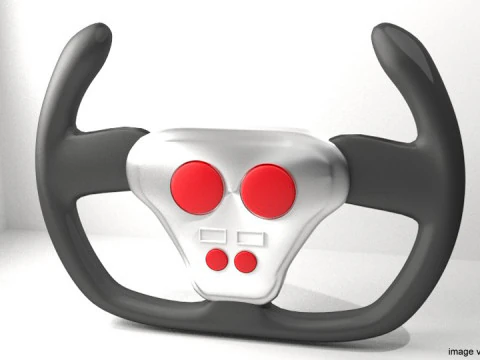 Kemudi - Tipe Balap Model 3D