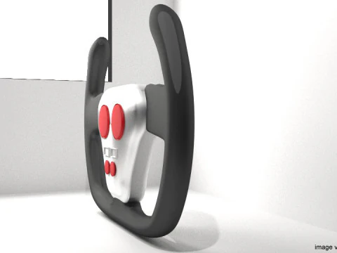 Steering - Racing Type 3D Model