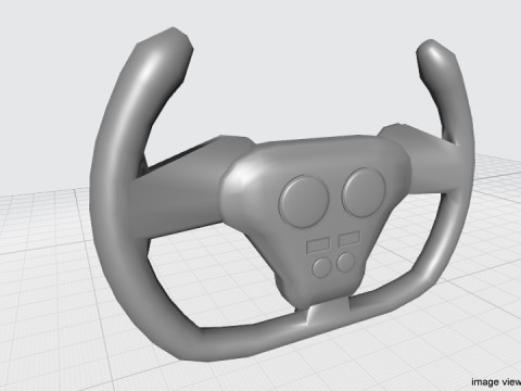 Steering - Racing Type 3D 모델