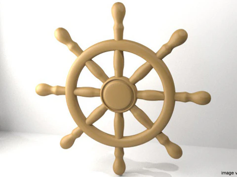 Direcci&oacute;n - Tipo de barco Modelo 3D