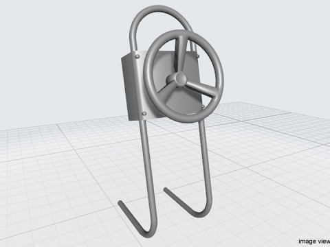 Steering - Watercraft Modelo 3D