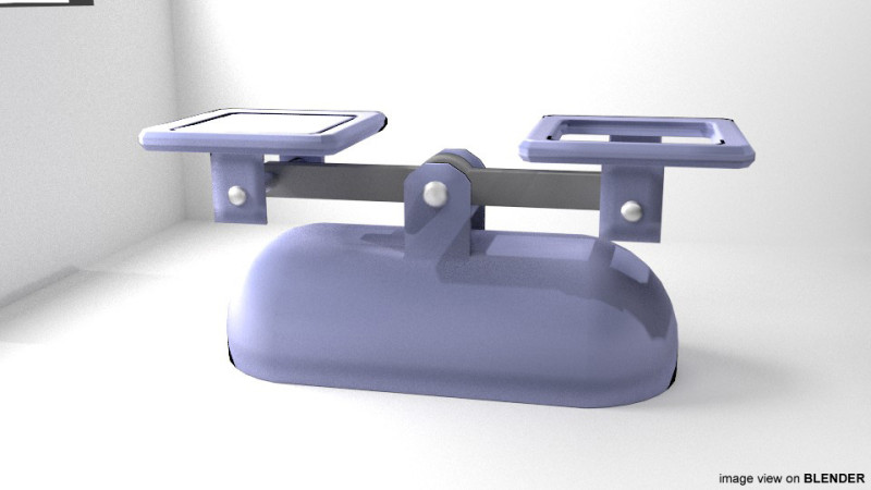 Weighing Scale - Type 1 3Dモデル .c4d .max .obj .3ds .fbx .stl .blend 