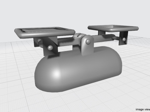 Weighing Scale - Type 1 3Dモデル