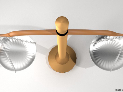 Weighing Scale - Type 2 3D Model
