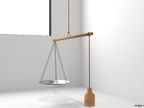 Weighing Scale - Type 3 3D-Modell